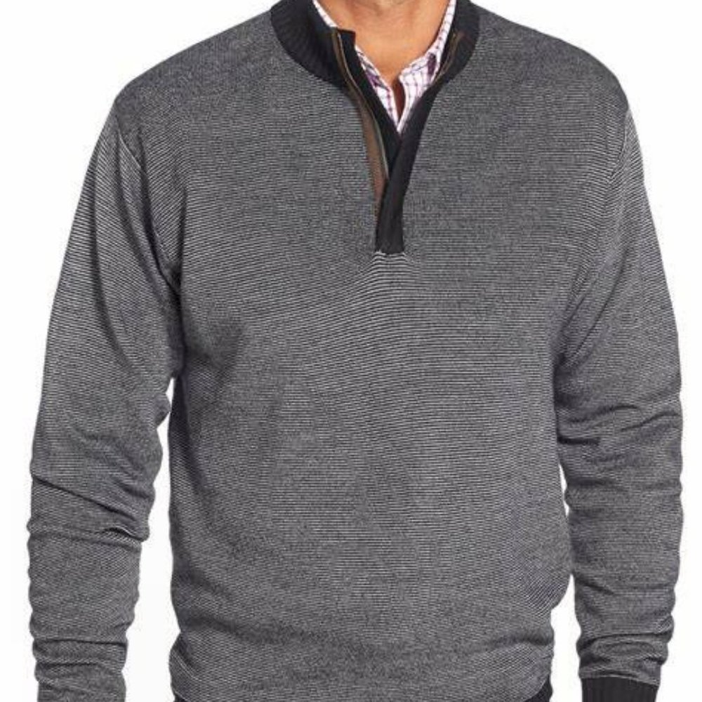 Peter Millar Merino Wool Sweater Half Zip